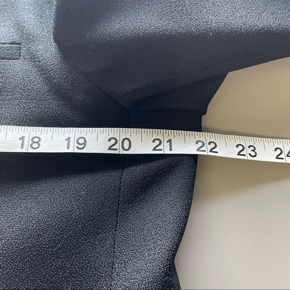 American Made Vintage Wool Blazer – Black, Size 14 - Picture 10 of 11